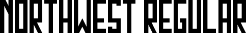 Northwest Regular font - Northwest.ttf