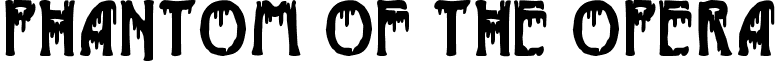 Phantom of the Opera font - Phantom of the Opera.ttf