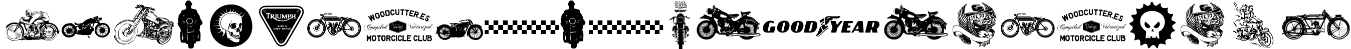 Vintage Motorcycle Club font - Vintage Motorcycle Club2.ttf