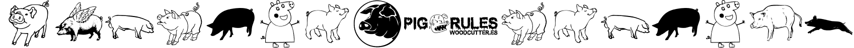 PigRules Regular font - PigRules.ttf