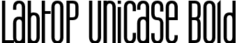 Labtop Unicase Bold font - LABTOPUB.ttf