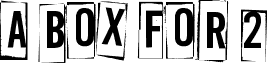 A Box For 2 font - A Box For 2.ttf