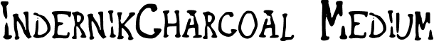 IndernikCharcoal Medium font - Indernik_Charcoal.ttf