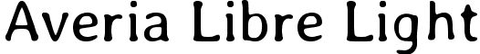 Averia Libre Light font - Averia Libre Light.ttf