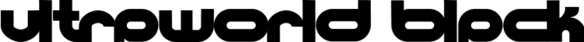 Ultraworld black font - Ultraworld black.ttf