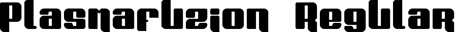 Plasmafuzion Regular font - plasmafusion.ttf