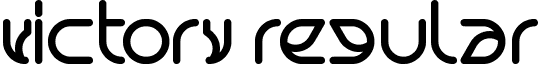 victory Regular font - victory.ttf