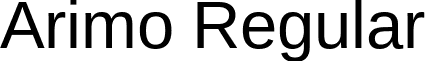 Arimo Regular font - Arimo-Regular-Latin.ttf