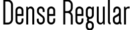 Dense Regular font - Dense-Regular.otf