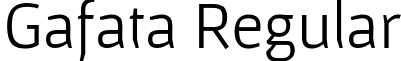 Gafata Regular font - Gafata-Regular.ttf