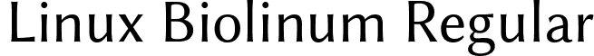 Linux Biolinum Regular font - LinBiolinum_Rah.ttf