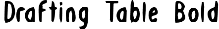 Drafting Table Bold font - draftingboardb.ttf