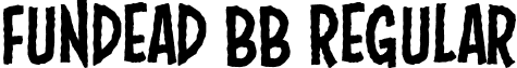 Fundead BB Regular font - FundeadBB.ttf