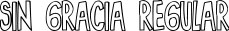 Sin Gracia Regular font - Sin Gracia.ttf