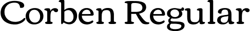 Corben Regular font - Corben-Regular.ttf