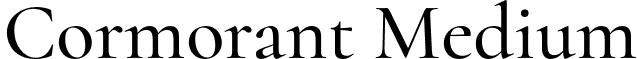 Cormorant Medium font - Cormorant-Medium.otf