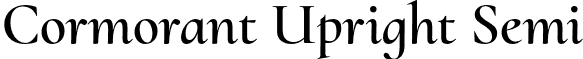 Cormorant Upright Semi font - CormorantUpright-Semi.otf