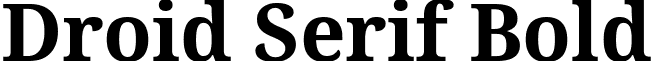Droid Serif Bold font - DroidSerif-Bold.ttf