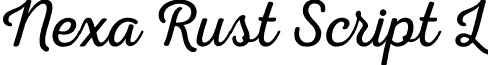 Nexa Rust Script L font - NexaRustScriptL-0.otf