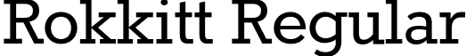 Rokkitt Regular font - Rokkitt-Regular.ttf