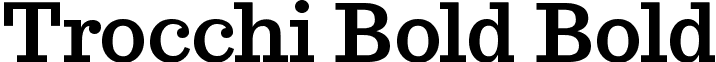 Trocchi Bold Bold font - Trocchi-Bold.ttf