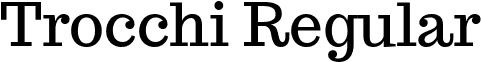 Trocchi Regular font - Trocchi-Regular.ttf