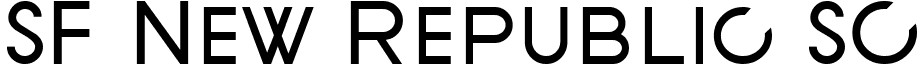 SF New Republic SC font - SF New Republic SC Regular.ttf