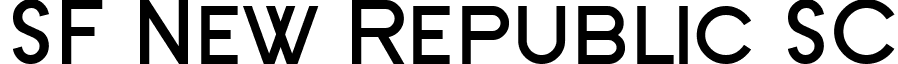 SF New Republic SC font - SFNewRepublicSC-Bold.ttf