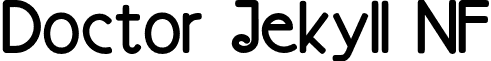 Doctor Jekyll NF font - DoctorJekyllNF.otf