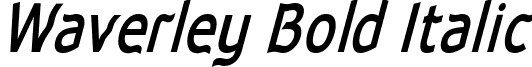 Waverley Bold Italic font - WAVEBI__.ttf