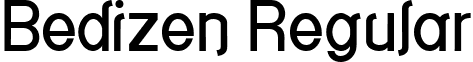 Bedizen Regular font - bediz___.ttf