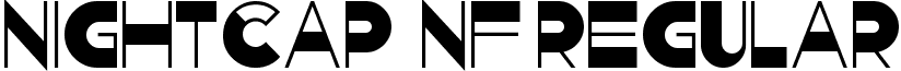 Nightcap NF Regular font - NightcapNF.ttf