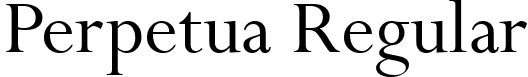 Perpetua Regular font - per_____.ttf