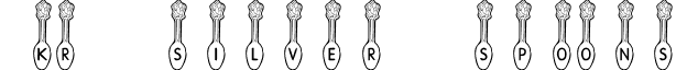 KR Silver Spoons font - KR Silver Spoons.ttf