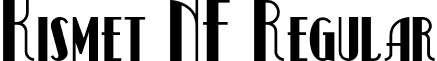 Kismet NF Regular font - KismetNF.otf