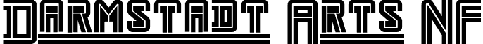 Darmstadt Arts NF font - Darmstadt Arts NF.ttf