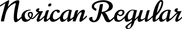 Norican Regular font - Norican-Regular.ttf
