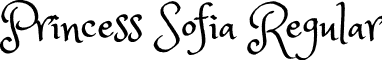 Princess Sofia Regular font - PrincessSofia-Regular.ttf