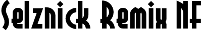 Selznick Remix NF font - SelznickRemixNF.otf