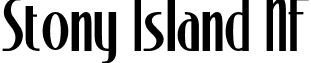 Stony Island NF font - StonyIslandNF.otf
