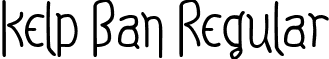 Kelp Ban Regular font - Kelp Ban.ttf
