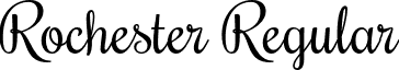 Rochester Regular font - Rochester-Regular.otf