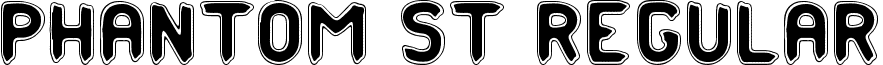 Phantom St Regular font - Phantom st.ttf