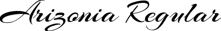 Arizonia Regular font - Arizonia-Regular.ttf