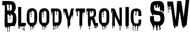 Bloodytronic SW font - bloos___.ttf
