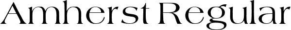 Amherst Regular font - unicode.amherst.ttf