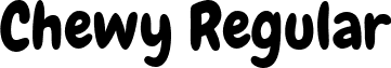 Chewy Regular font - Chewy.ttf