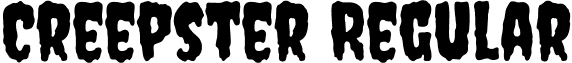 Creepster Regular font - Creepster-Regular.ttf