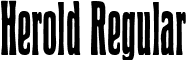 Herold Regular font - Herold.ttf