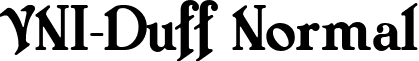 VNI-Duff Normal font - vni.common.VDUFFY.ttf